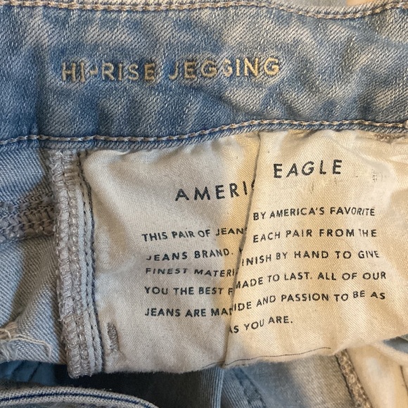 American Eagle High rise jeggings size Us 6 - Picture 2 of 6